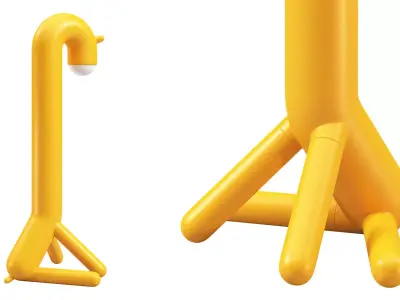 IKEA Grejsmojs LED Floor Lamp Kids Giraffe Nursery Light 3D model