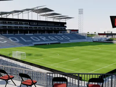 Dicks Sporting Goods Park - Colorado Rapids Stadium 3D model