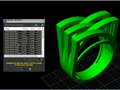 Architectural Grace Ring Inspired by Sydney Opera House 3D print model