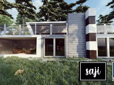 vila 3d model 3D model