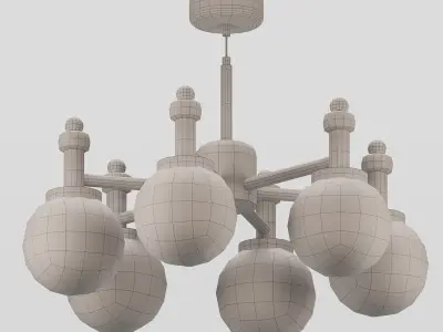 Hanging chandelier LUFTSKIP Free 3D model