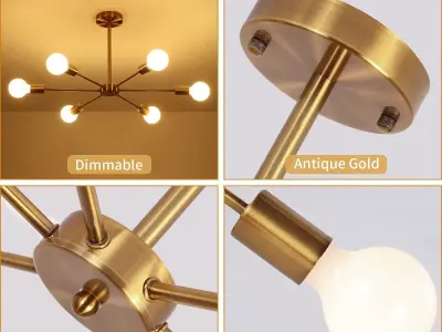 ceiling light 020 Free 3D model