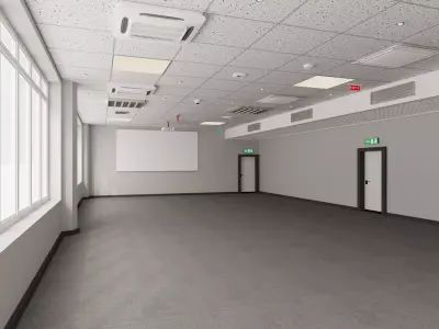 Convention Center Meeting Room 2 3D model