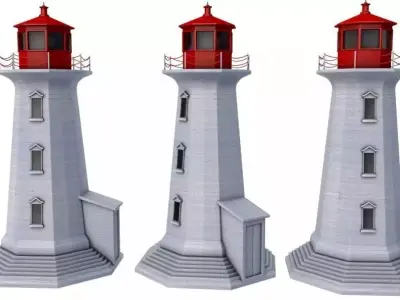 Lighthouse collection  3D Model Pack