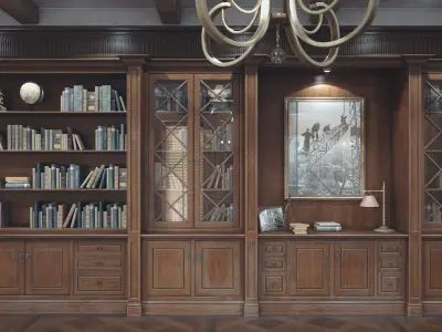  Classic Home Office 8K PBR Textures 