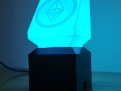 Crypto WiFi Night Light Led Any Color and Brightness - ESP8266 3D print model