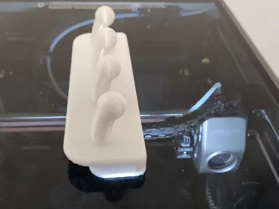 portable towel holder 3D print model