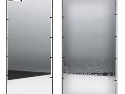 Niccolo Floating Floor Mirror 3D model