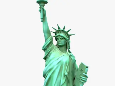 Statue Of The Liberty 3D model