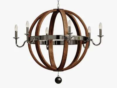 Chandelier Burrel  3D model