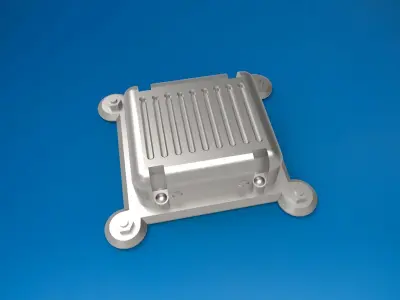 scifi part electronic cooler 3D print model