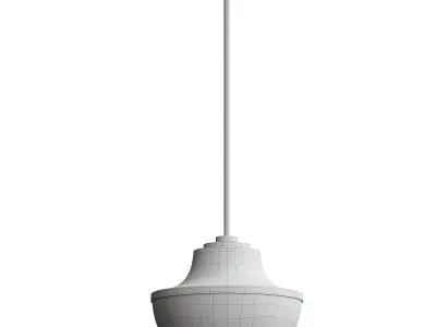  Possini Euro Design Zachary Warm Gold Mini Pendant Light 3D model