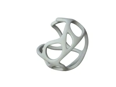 SciFi Cube Object No 28238 Low Poly Shape Texture