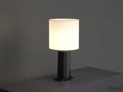 Christian Liaigre Isle Noire Lamp 3D model