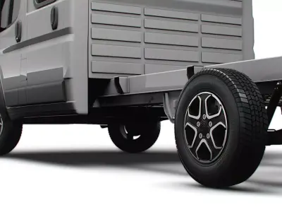 Citroen Jumper Chassis DoubleCab L4 2026 3D model