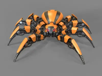 Spider Robot 2 3D model