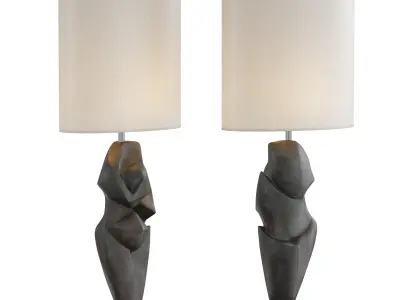 Porta Romana VLB52 Danseur Lamp 3D model