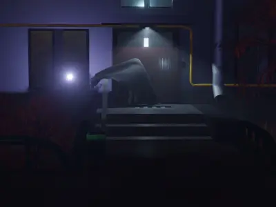 Scary place 3D model