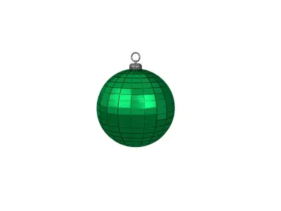 Disco Ball v1 003 Low-poly 3D model