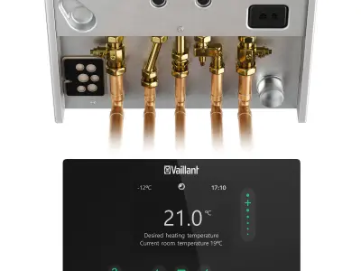 Vaillant home heating kit 3D model
