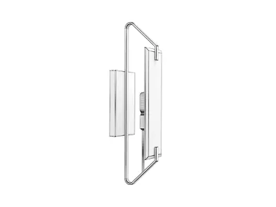 Cahill 1-Light Bath Vanity Wall Light 3D model
