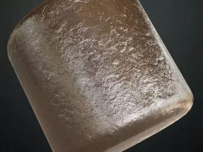 Titanium Smudged PBR Seamless Texture