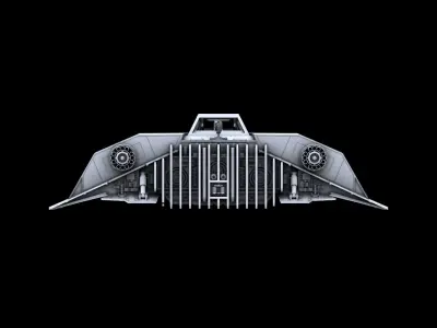 Star Wars Empire Stricks Back Rebel SnowSpeeder  3D print model