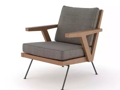 Contemporary  Mid Century Interior Furniture 3D Model Collection 3D Model Pack