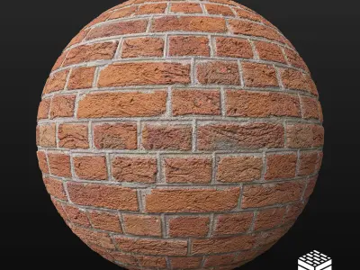 25 PBR Brick Textures 03 Texture