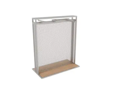 Gondola Fixture Fashion  3D model