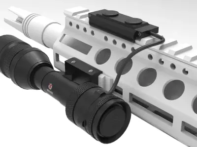 Cloud Defensive REIN Low-poly 3D model