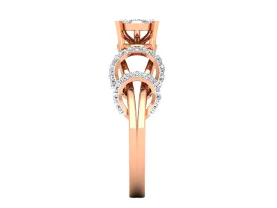  Women Ring Render 3dm STL MTL SLC JCD OBJ FBX Details 3D print model buy