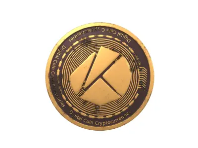 Klaytn Coin v3 002 3D model