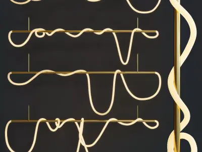 luke lamp tracer bar S  3D model