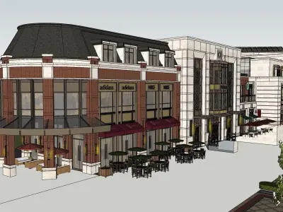 government public building 3D model