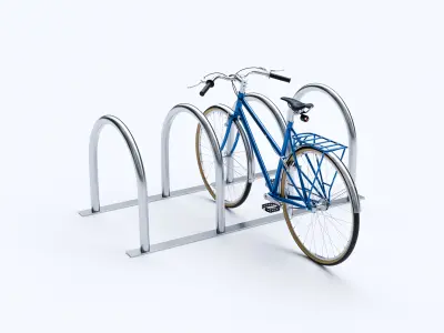 Bicycle Parking Rack 3D model