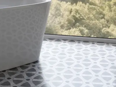 5x 8K Mosaic Marble Seamless Textures with Masks Texture