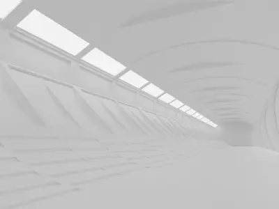 Concept space interior empty room 4 Low-poly 3D model