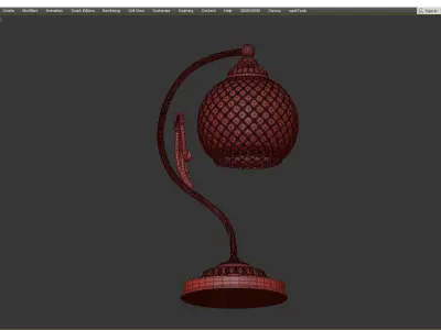 lamp SCONCE 8500  Low-poly 3D model