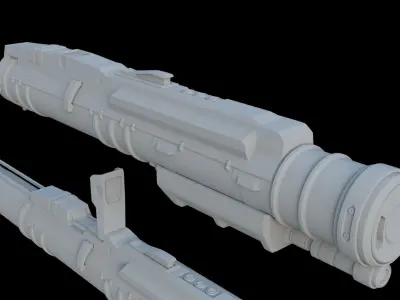 Sci-Fi RPG 3D model