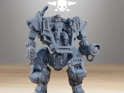 NationalGuard WarMech 3D print model