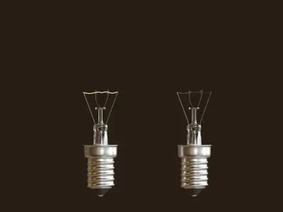 Incandescent Light Bulb 3D model