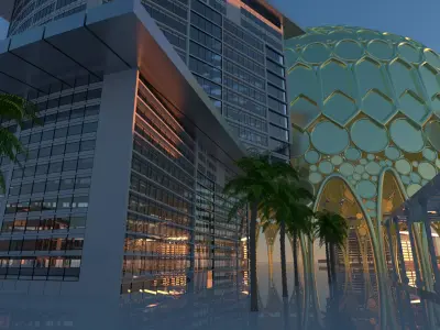 EXPO 2020 DUBAI  - DOOM 3D model