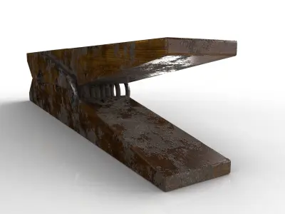 CLOTHES PEGS Low-poly 3D model