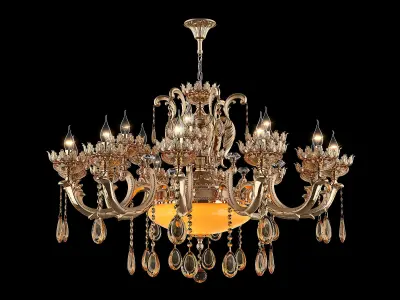 MD 89325-12-6-3 Osgona Chandelier 3D model