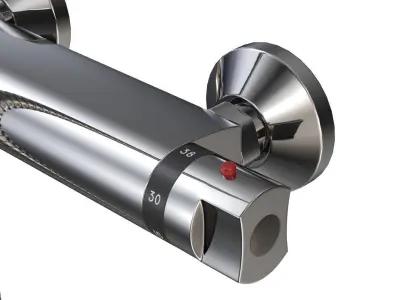 Thermostatic Shower Mixer 3D model