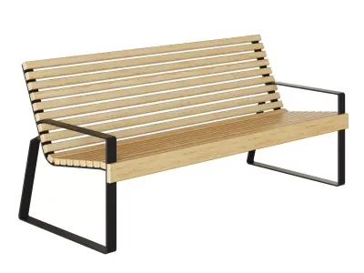 Outdoor furniture from the Gloria series 3D model