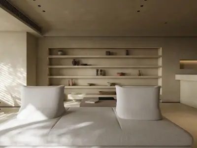 Apartment interior scenes      3D model
