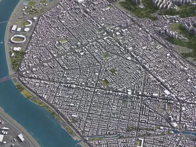 Pohang Low-poly 3D model purchase