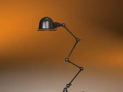 RESTORATION HARDWARE Atelier scissor  lamp 3D model